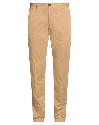 OFFICINA SLOWEAR Casual pants BEIGE 47% Viscose, 35% Polyamide, 13% Polyester, 5% Elastane