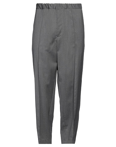 SEVEN GAUGE Casual trouser Grey 100% Virgin Wool