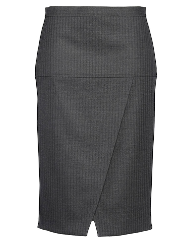 FENDI Jupe mi-longue 97% Laine vierge, 2% Élasthanne, 1% Polyester