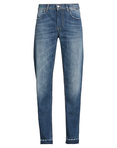 RE_HASH Denim trousers Blue 100% Organic cotton