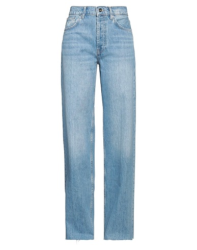 ANINE BING Pantalones vaqueros Azul marino 50% Algodón, 50% Algodón orgánico