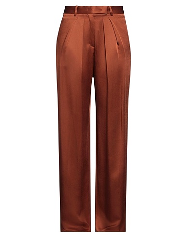 ROCHAS Casual trouser Tan 54% Acetate, 46% Rayon
