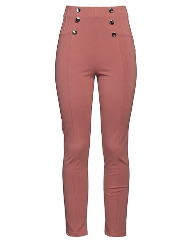 TOY G. Casual trouser Antique rose 95% Polyester, 5% Elastane