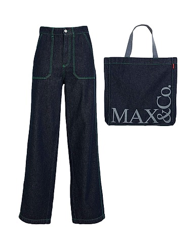 MAX&Co. Denim trousers CLIPPER
 Blue 94% Cotton, 6% Polyester