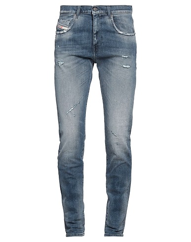 DIESEL Denim trousers Blue 99% Cotton, 1% Elastane