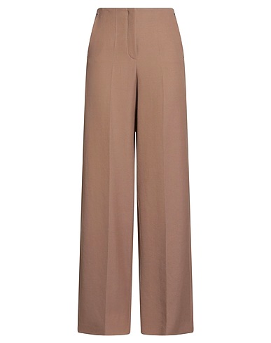 FENDI Casual pants Light brown 100% Virgin Wool