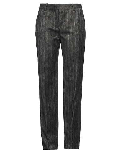 ALBERTA FERRETTI Casual trouser Lead 39% Polyester, 30% Wool, 19% Viscose, 12% Polyamide