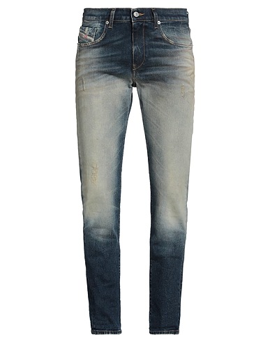 DIESEL Denim trousers Blue 99% Cotton, 1% Elastane