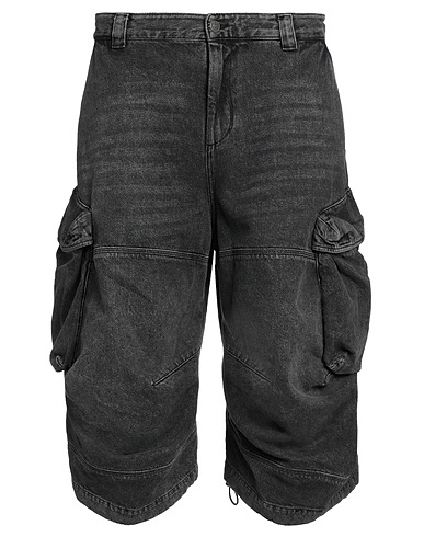 DIESEL Denim shorts Black 100% Cotton
