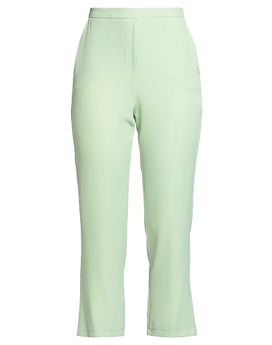 CORTE dei GONZAGA Casual trouser Light green 96% Polyester, 4% Elastane