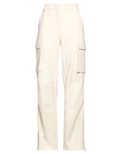 PATRIZIA PEPE Hosen Elfenbein 77% Polyester, 17% Viskose, 6% Elastan