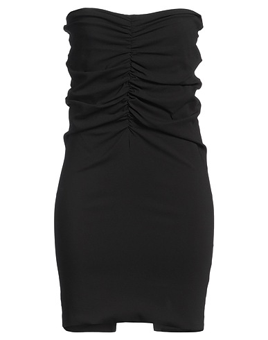 VERSACE Sheath dress Black 96% Viscose, 4% Elastane