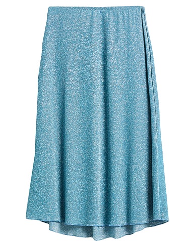 TOY G. Midi skirt Deep teal 69% Viscose, 26% Polyester, 5% Elastane