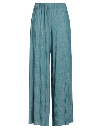 TOY G. Casual trouser Deep teal 69% Viscose, 26% Polyester, 5% Elastane