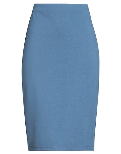 TOY G. Midi skirt Slate blue 68% Viscose, 27% Nylon, 5% Elastane