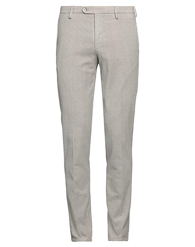 MICHAEL COAL Pantalone Grigio chiaro 68% Poliestere, 30% Viscosa, 2% Elastan