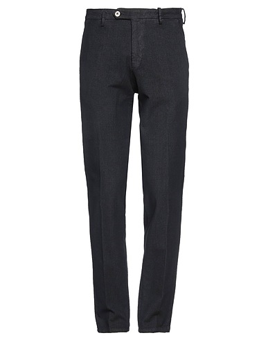 MICHAEL COAL Casual trouser Midnight blue 68% Polyester, 30% Viscose, 2% Elastane