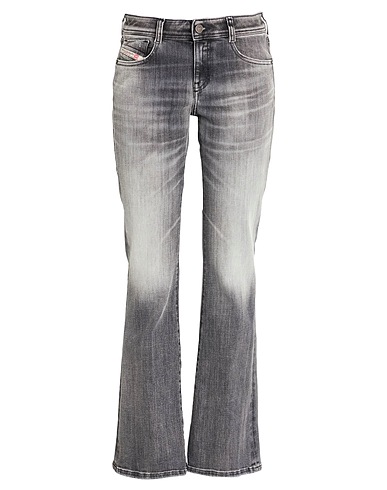 DIESEL Pantaloni jeans Grigio 96% Cotone, 3% Elastomultiestere, 1% Elastan