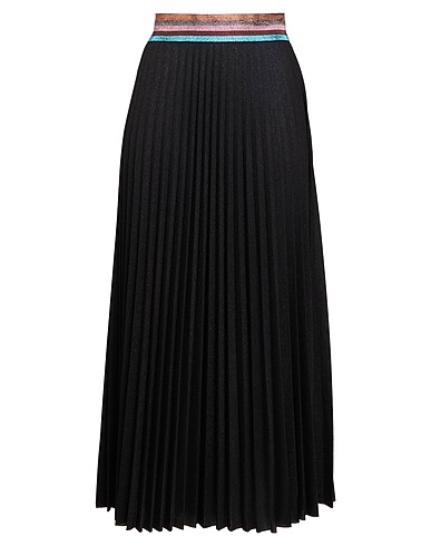REBEL QUEEN by LIU •JO Long skirt Black 77% Polyester, 18% Polyamide, 5% Elastane