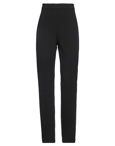 SPORTMAX Casual pants Black 53% Polyester, 43% Virgin Wool, 4% Elastane