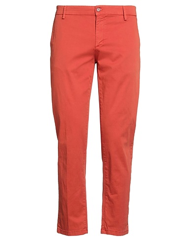 OVER/D Hosen Rostrot 98% Baumwolle, 2% Elastan