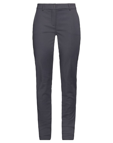 SPORTMAX BOTTOMWEAR Charcoal 51% Cotton, 42% Polyamide, 7% Elastane