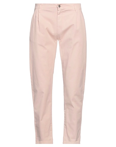 OVER/D Casual trouser Light pink 98% Cotton, 2% Elastane