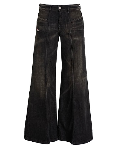 DIESEL Denim pants Black 99% Cotton, 1% Elastane