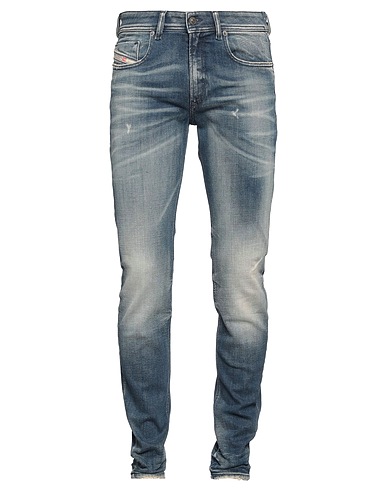 DIESEL Pantaloni jeans Blu 96% Cotone, 3% Elastomultiestere, 1% Elastan