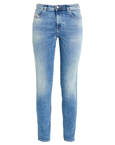 DIESEL Denim pants Blue 98% Cotton, 2% Elastane