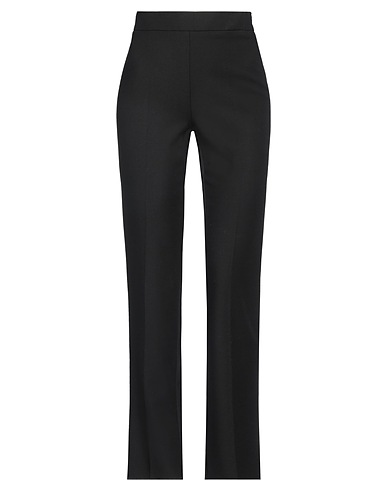 WEEKEND MAX MARA Casual pants Black 77% Virgin Wool, 19% Polyamide, 4% Elastane