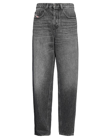DIESEL Jambe droite Noir 80% Coton, 20% Chanvre