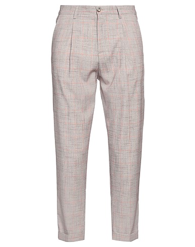 OVER/D Casual trouser Light grey 70% Polyester, 25% Viscose, 5% Elastane