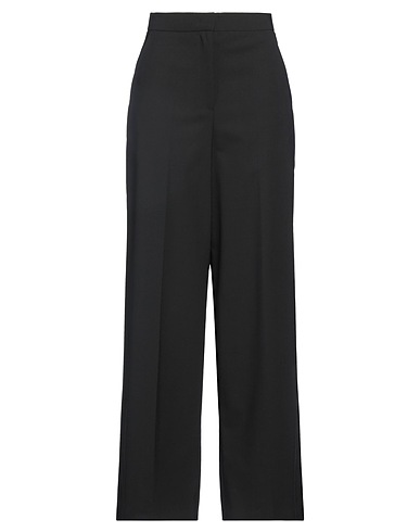 JUUN.J Pantalone Nero 49% Poliestere, 47% Lana, 4% Poliuretano