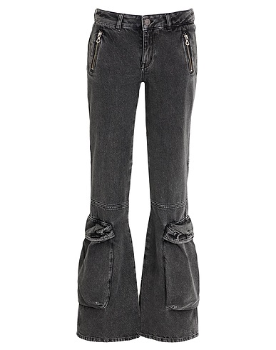 DIESEL Denim pants Black 100% Cotton