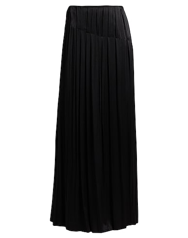 ALBERTA FERRETTI Long skirt Black 64% Acetate, 36% Silk