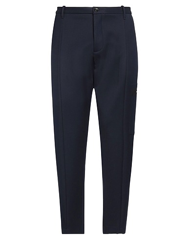 NINE IN THE MORNING Casual trouser Navy blue 69% Wool, 26% Polyamide, 5% Elastane