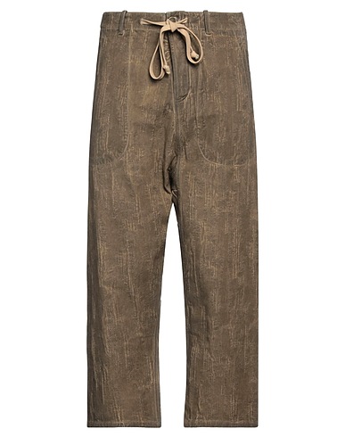 UMA WANG Casual pants Khaki 100% Cotton
