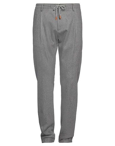 ELEVENTY Casual trouser Grey 90% Wool, 8% Cashmere, 2% Elastane