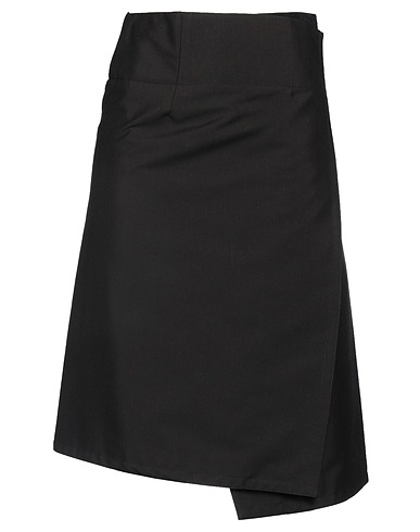 ALAÏA Midi skirt Black 79% Polyamide, 21% Mohair wool