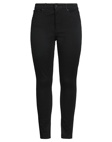 LEVI'S Denim trousers Black 74% Cotton, 22% Polyester, 4% Elastane
