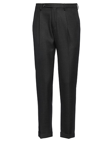 MICHAEL COAL Casual pants Black 57% Wool, 33% Polyester, 10% Polyamide