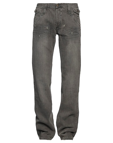 DOLCE&GABBANA Denim trousers Charcoal 100% Cotton