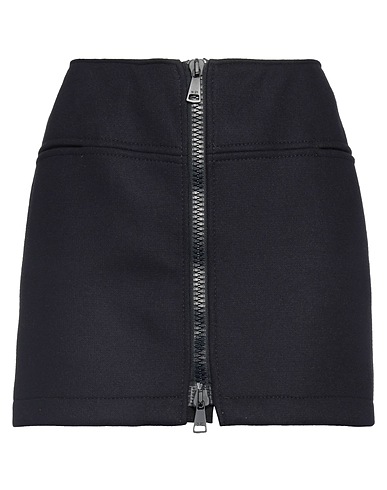 N°21 Mini skirt Midnight blue 79% Virgin Wool, 21% Polyamide