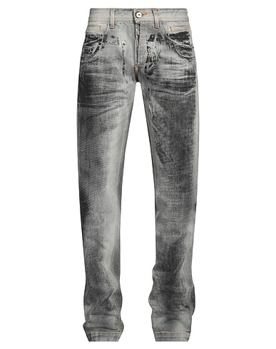 DOLCE&GABBANA Denim pants Charcoal 100% Cotton