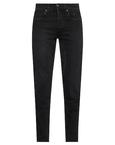 SIVIGLIA Denim trousers Black 98% Cotton, 2% Elastane