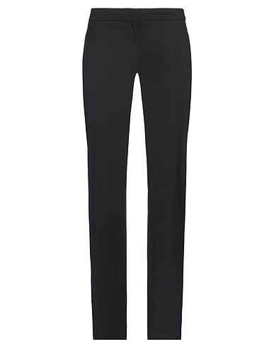 JOHN RICHMOND Casual trouser Black 95% Virgin Wool, 5% Elastane