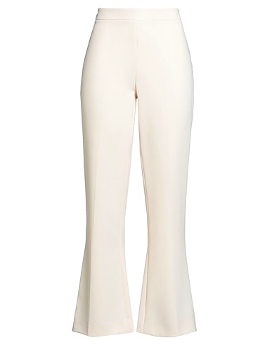 ATOS LOMBARDINI Casual pants Ivory 97% Polyester, 3% Elastane