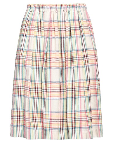 MYTHS Midi skirt Ivory 76% Cotton, 24% Polyester