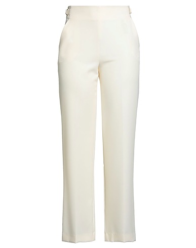 KOCCA Casual trouser Cream 91% Polyester, 9% Elastane